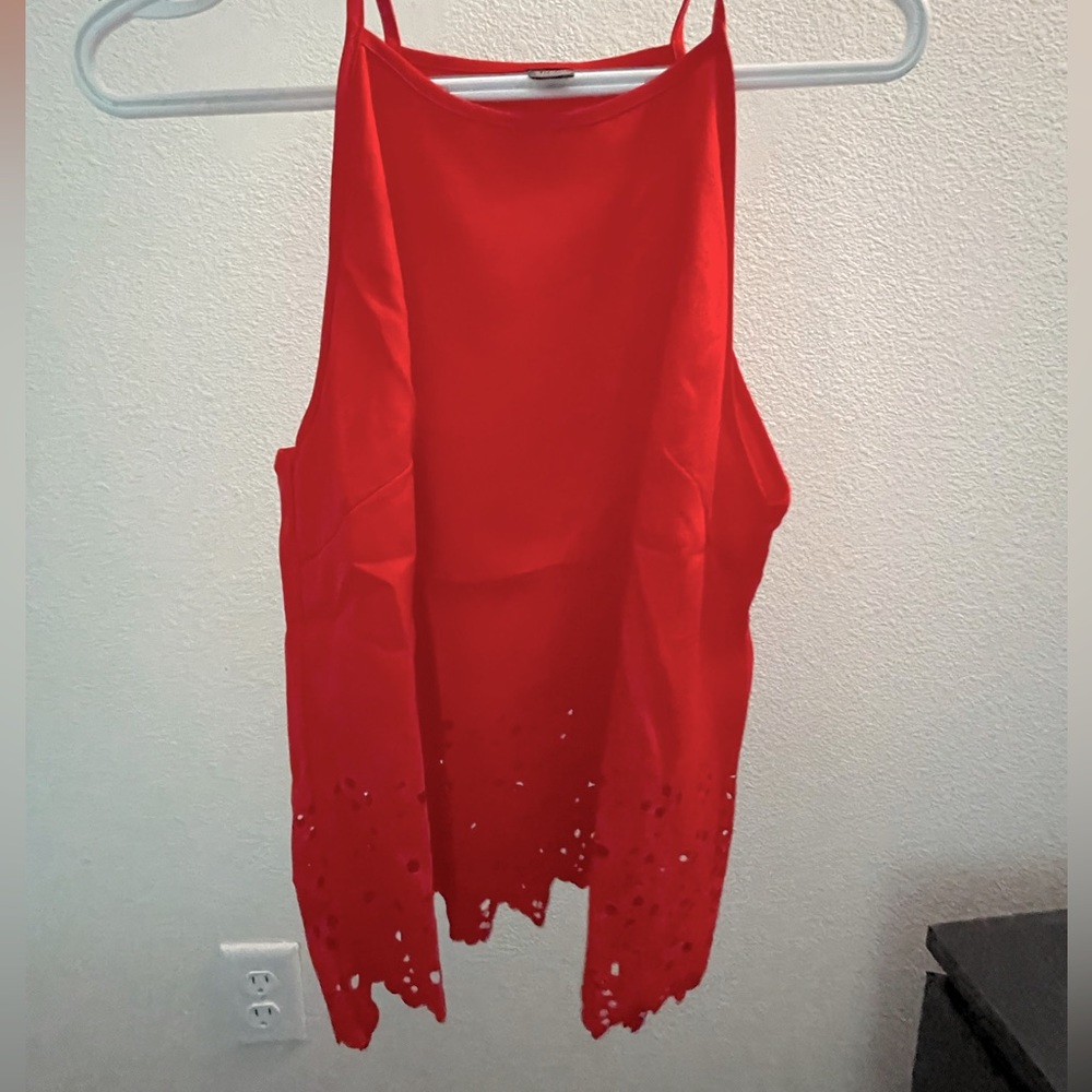 Brand new red blouse